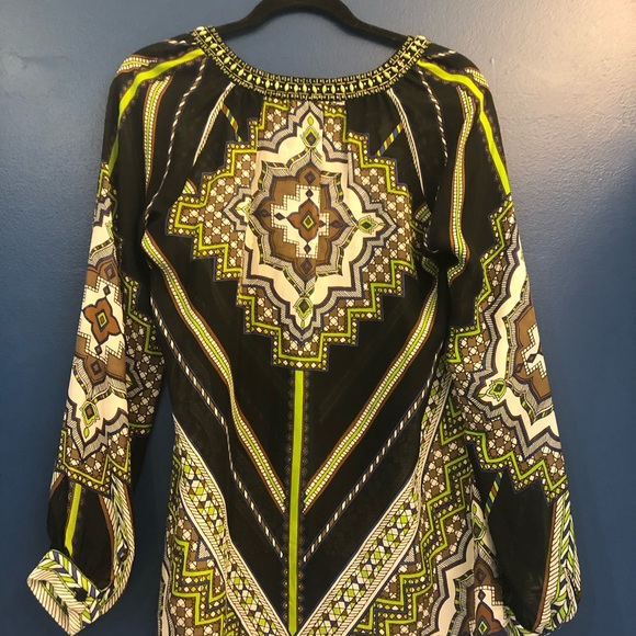 Abstract Fun Blouse - Picture 5 of 5